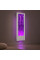 LED Bubble Wall cycling through colors in a dimly lit room