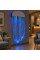 Dental office waiting room wall feature: glowing fiber optic jellyfish strands