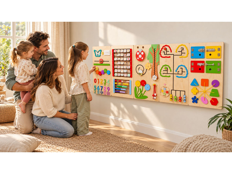 Busy Board Activities for Families: Games to Play Together
