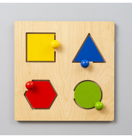 Peg Maze Board Geometry – Advanced Fine Motor Tool for Rehabilitation, 45×45cm